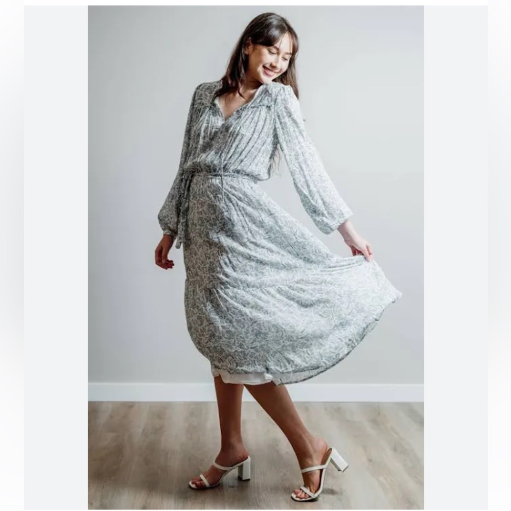 Gentle Fawn Gray Maxi Dress
